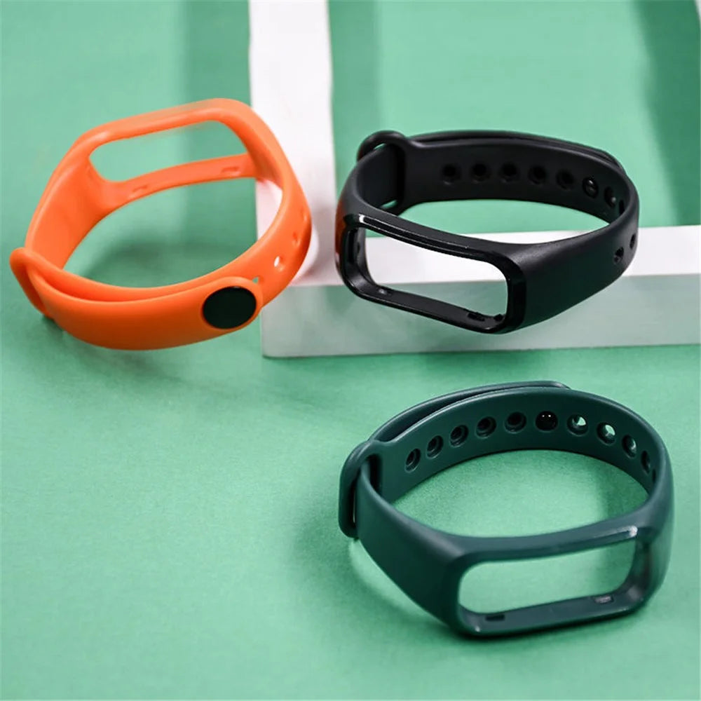 Replacement Soft Silicone Watchband Adjustable Smart Watch Strap for OPPO Band Style/EVA Limited Edition - White - 7