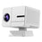 P50MAX Smart Projector 1080P Full HD Gaming Projector Support Auto Focus / Keystone Correction - White  /  US Plug - 1