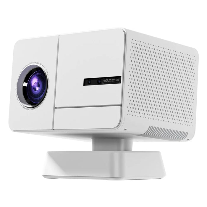 P50MAX Smart Projector 1080P Full HD Gaming Projector Support Auto Focus / Keystone Correction - White  /  US Plug - 1