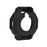 For Huami Amazfit T-Rex 3 Silicone Replacement Strap Watch Band with Protective Case - Black - 3