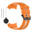 For Garmin Instinct 3 Solar 50mm  /  AMOLED 50mm Watch Band 26mm Dual Color Silicone Replacement Strap - Orange  /  Starlight - 5