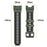 For Garmin Instinct 3 Solar 50mm  /  AMOLED 50mm Watch Band 26mm Dual Color Silicone Replacement Strap - Orange  /  Starlight - 7