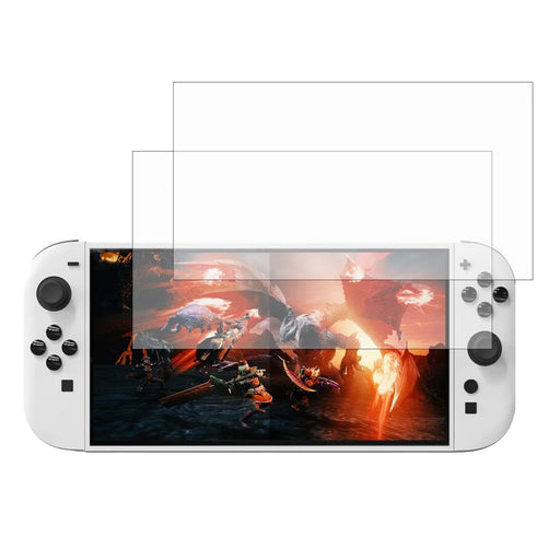 PGTECH GP-367 2Pcs For Nintendo Switch 2 Game Console Screen Protector Tempered Glass Film - 1