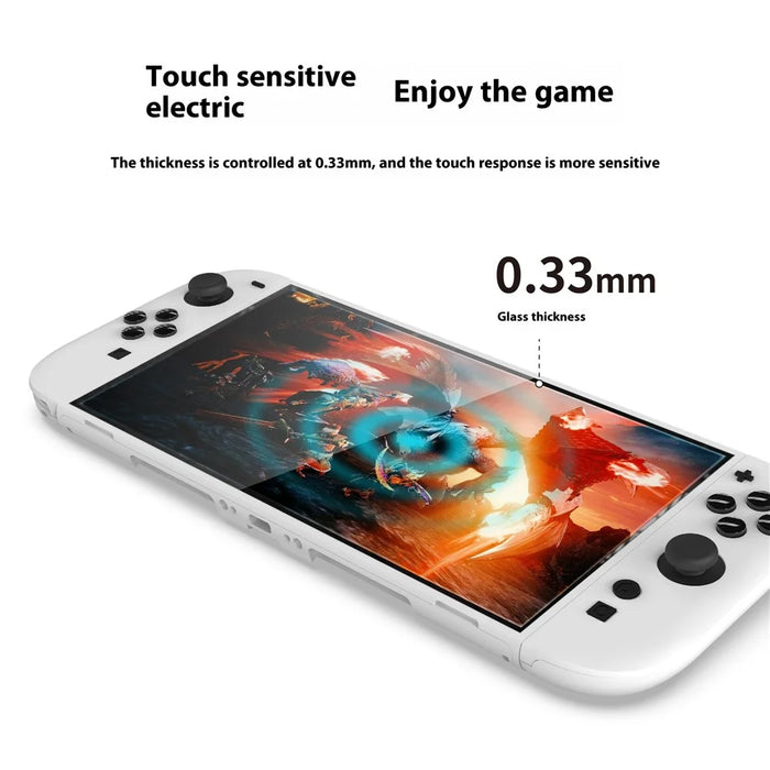 PGTECH GP-367 2Pcs For Nintendo Switch 2 Game Console Screen Protector Tempered Glass Film - 5