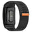 For WHOOP 4.0 Stylish Nylon Wrist Strap Magic Tape Loop Band with Protective Case - Black - 3