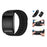 For WHOOP 4.0 Stylish Nylon Wrist Strap Magic Tape Loop Band with Protective Case - Black - 4