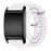 For WHOOP 4.0 Stylish Nylon Wrist Strap Magic Tape Loop Band with Protective Case - Black - 5