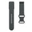 For Whoop 4.0 Watch Band 8-Shaped Buckle Silicone Wristband Adjustable Strap - Dark Grey - 4