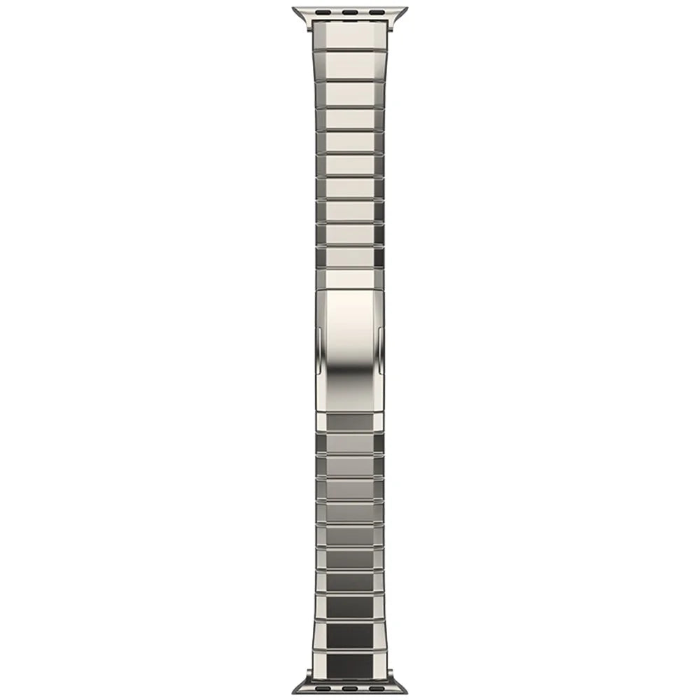 Replacement Strap for Apple Watch Series 11 10 42mm / 9 8 7 41mm / SE3 SE2 SE 6 5 4 40mm / 3 2 1 38mm Titanium Alloy Watch Band - Titanium - 3