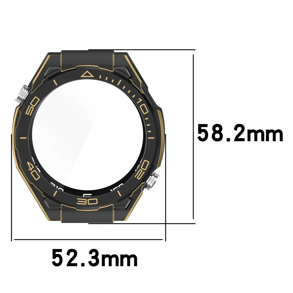 For Huawei Watch GT 5 46mm Protective Case High-End Anti-Drop PC Watch Frame - Grey - 7