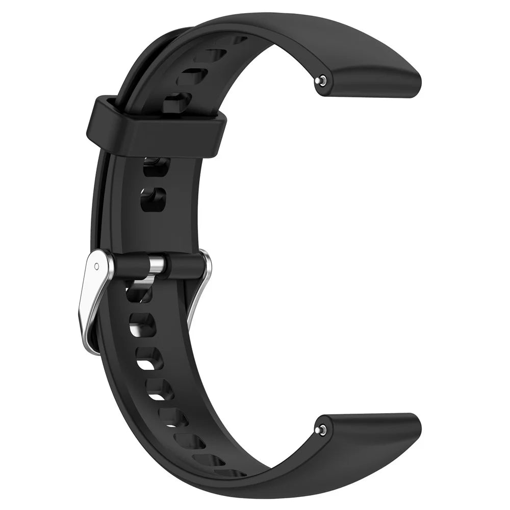 16mm Smartwatch Band for Keep B5 / B4 Lite / Huawei Talkband B7 Adjustable Silicone Strap - Black - 3