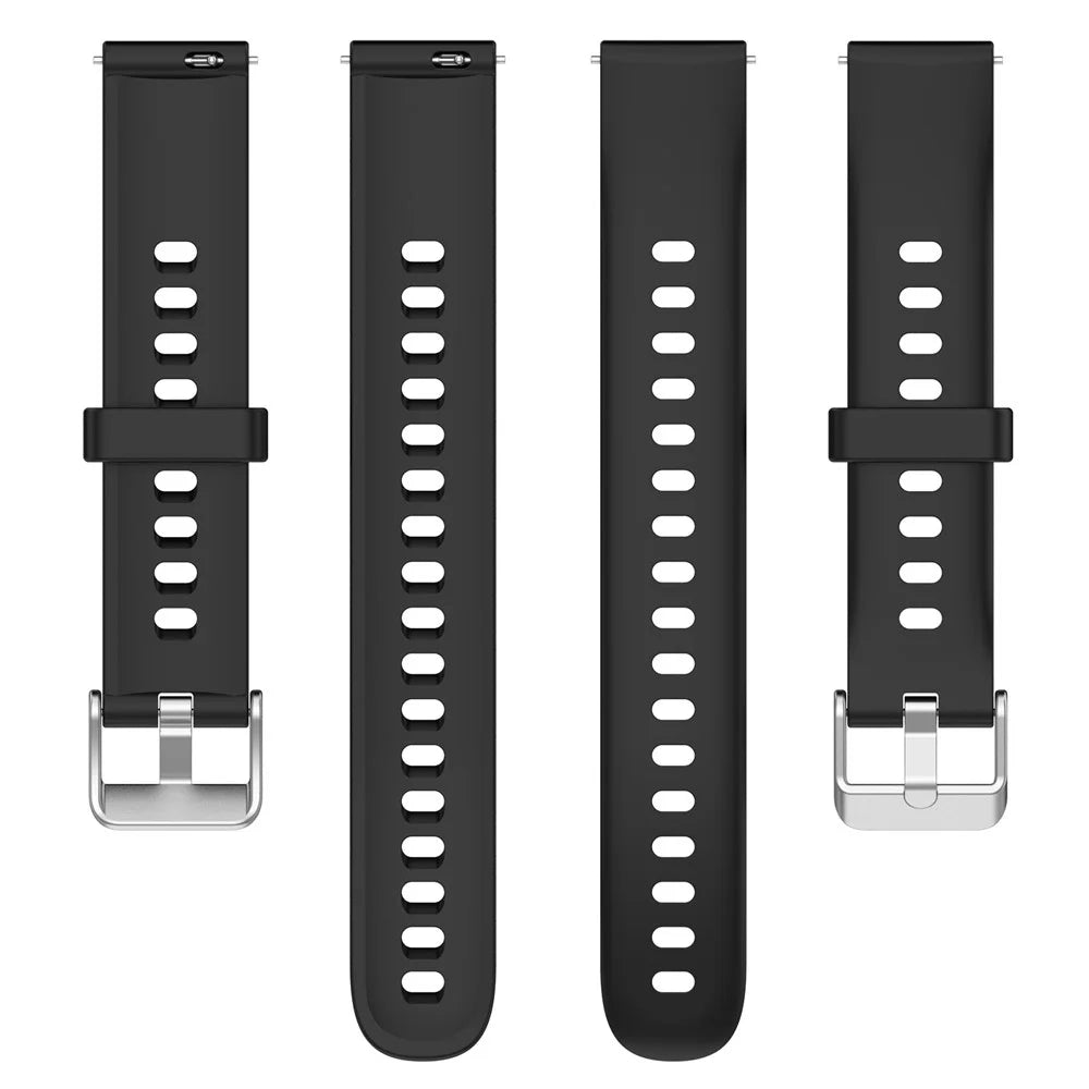 16mm Smartwatch Band for Keep B5 / B4 Lite / Huawei Talkband B7 Adjustable Silicone Strap - Black - 4