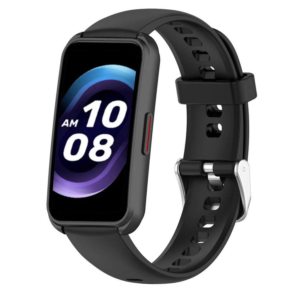 16mm Smartwatch Band for Keep B5 / B4 Lite / Huawei Talkband B7 Adjustable Silicone Strap - Black - 5