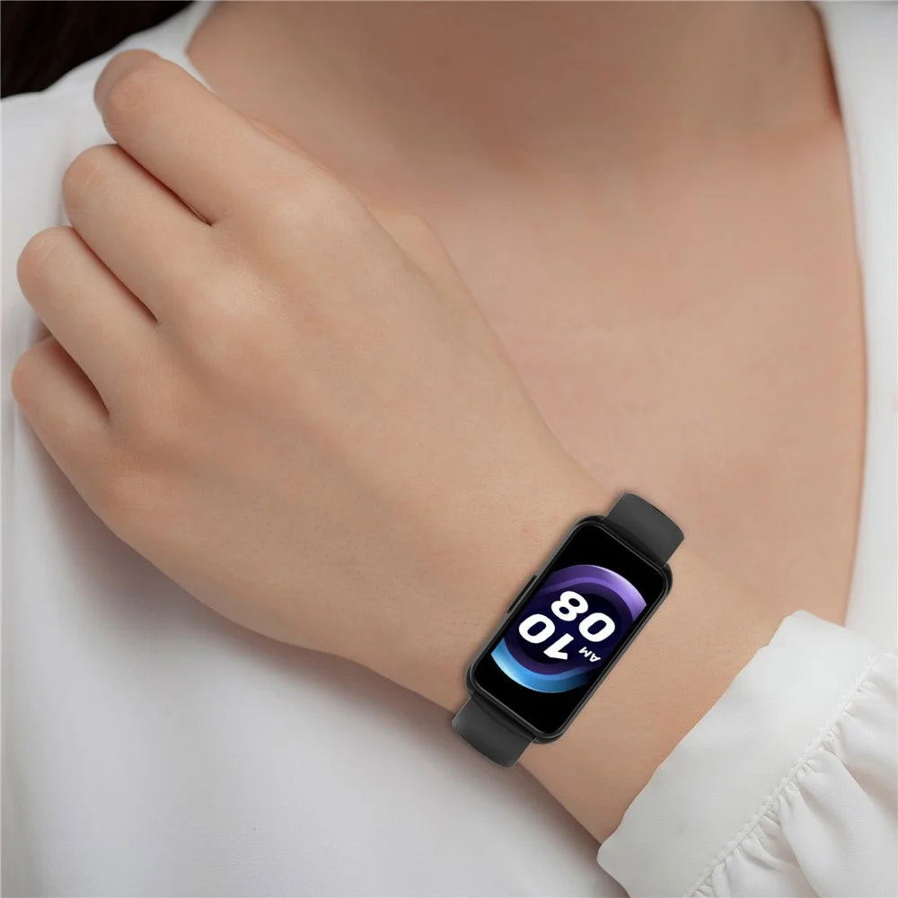 16mm Smartwatch Band for Keep B5 / B4 Lite / Huawei Talkband B7 Adjustable Silicone Strap - Black - 7