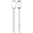 Metal Frame for Huawei Band 10 / 10 NFC / 9 / 9 NFC / 8 / 8 NFC Watch Case Integrated Three Bead Stainless Steel Strap - Silver - 5