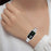 Metal Frame for Huawei Band 10 / 10 NFC / 9 / 9 NFC / 8 / 8 NFC Watch Case Integrated Three Bead Stainless Steel Strap - Silver - 6