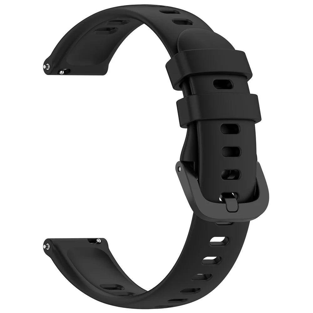 For Keep B5 Silicone Watch Band Adjustable Wristband Replacement Strap - Black - 3