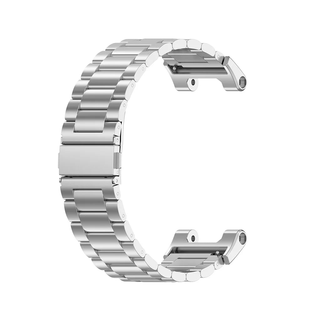 Stainless Steel Smart Watch Strap Replacement Watchband for Huami Amazfit T-Rex Pro/Amazfit T-Rex - Silver - 3