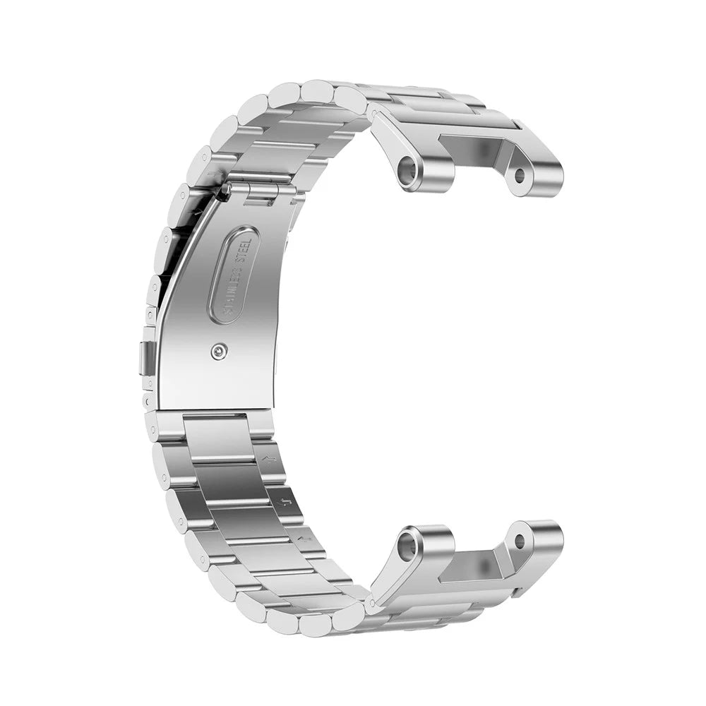 Stainless Steel Smart Watch Strap Replacement Watchband for Huami Amazfit T-Rex Pro/Amazfit T-Rex - Silver - 4