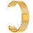 For Huami Amazfit Bip 5 Bands Adjustable Stainless Steel Magnetic Clasp Watchband Wrist Strap - Gold - 1