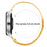 For Huami Amazfit Bip 5 Bands Adjustable Stainless Steel Magnetic Clasp Watchband Wrist Strap - Gold - 7