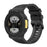 For Huami Amazfit T-Rex 2 Silicone Replacement Strap Watch Band with Protective Case - Black - 3