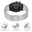 For Xiaomi Watch S4 Sport Bands Replacement Stainless Steel Magnetic Clasp Silver Watch Strap - 2