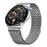 For Garmin Forerunner 255 Music Bands Adjustable Stainless Steel Magnetic Clasp Watchband Wrist Strap - Titanium - 2