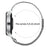 For Garmin Forerunner 255 Music Bands Adjustable Stainless Steel Magnetic Clasp Watchband Wrist Strap - Titanium - 7