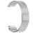 For Garmin Venu 2 Bands Replacement Stainless Steel Magnetic Clasp Silver Watch Strap - 1