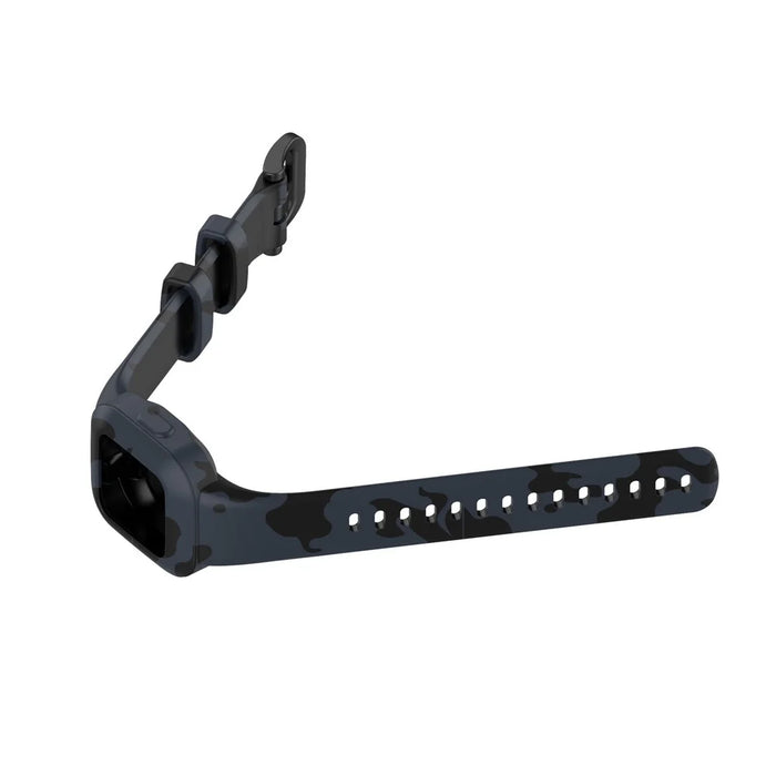 For GarminFit RJ3 / Garmin Vivofit JR3 Pattern Printing Silicone Smart Watch Band Wrist Strap Replacement - Camouflage Grey - 4