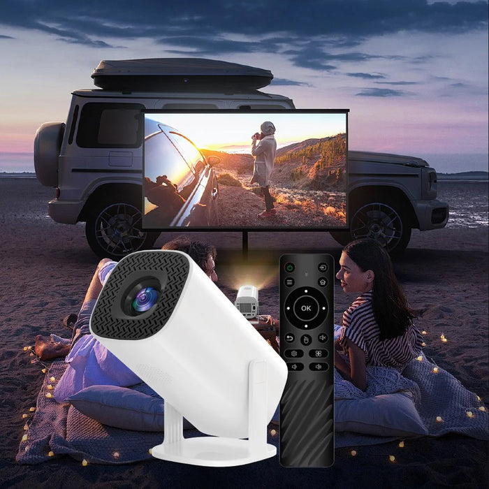 P30Plus Portable Gaming LED Projector 1280x720P 150 ANSI Lumens Android 14 Game Projector - EU Plug - 3