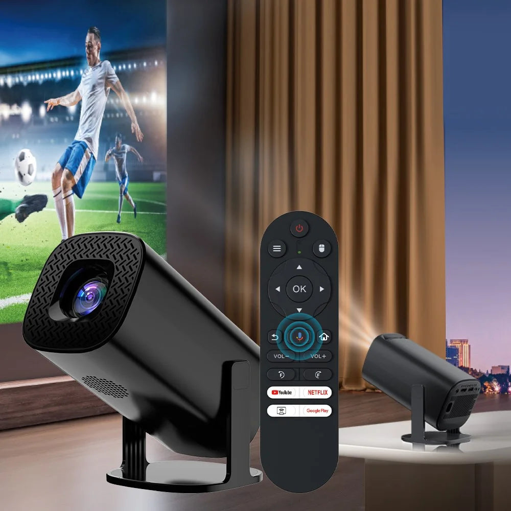 P30 Ultra Portable LED Gaming Projector 150 ANSI Lumens Android 11 WiFi Bluetooth-Compatible Game Projector - EU Plug - 2