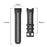 For Garmin Instinct 3 45mm Silicone Watch Band Camouflage Replacement Strap - Black Gey Camouflage - 6