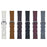 For Huawei Watch GT 5 46mm Plaid Texture Watch Band 22mm Adjustable Leather Wrist Strap - Grey - 5