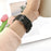 For Huawei Watch GT 5 41mm Watch Band 18mm Quick Release Buckle Dragon Scale Texture Leather Strap - Light Grey - 4