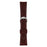 For Huawei Watch GT 5 41mm Adjustable Strap 18mm Glitter Leather Watch Band - Red - 1