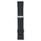 22mm Watch Band for Huawei Watch GT 5 46mm / 5 Pro 46mm Flat End Napa Texture PU Covered Silicone Strap - Black - 1