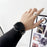 For Huawei Watch GT 5 41mm Nappa Texture Watch Band 18mm Adjustable Leather Wrist Strap - Black - 3