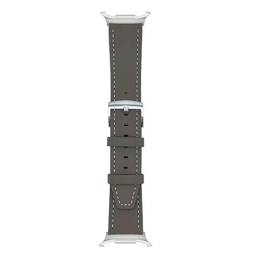 For Samsung Galaxy Watch Ultra2 47mm / Watch Ultra (2025) 47mm / Watch Ultra 47mm Leather Bands Adjustable Watchband Strap Replacement - Earthy Brown - 1
