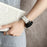 Leather Wrist Straps with Pattern For Samsung Galaxy Watch7  /  Watch6 20mm Universal Watch Bands - Grey - 7