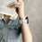 Leather Wrist Straps with Pattern For Huawei Watch GT 5 46mm 22mm Universal Watch Bands - Grey - 6