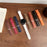 20mm Replacement Strap for Samsung Galaxy Watch7 44mm / 40mm Bamboo Pattern Leather Watch Band - Dark Brown - 5