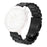 For Huawei Watch GT 5 46mm Watch Band 22mm Plastic Three-Bead Wrist Strap - Black - 1