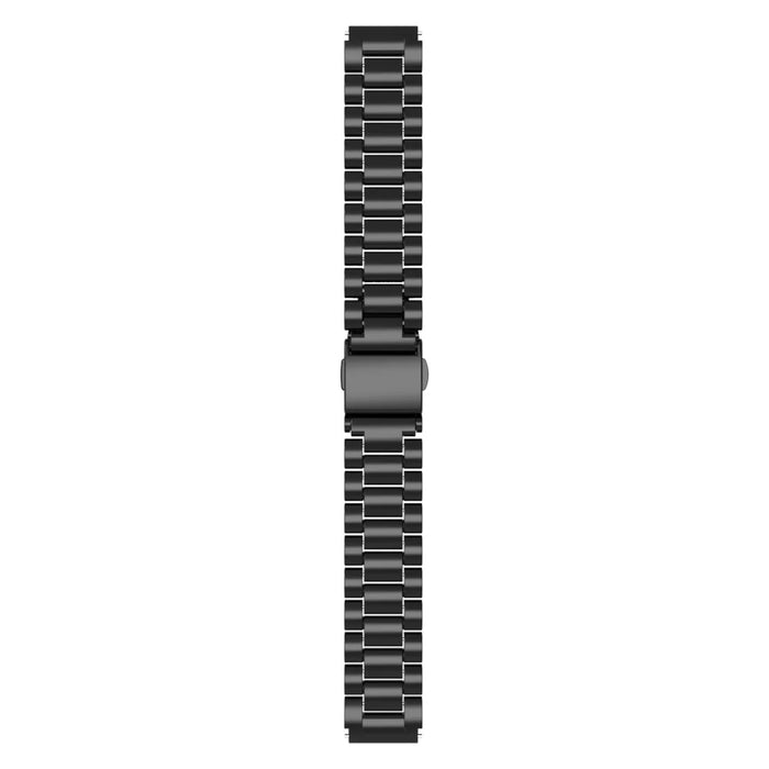 For Huawei Watch GT 5 46mm Watch Band 22mm Plastic Three-Bead Wrist Strap - Black - 3
