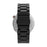For Huawei Watch GT 5 46mm Watch Band 22mm Plastic Three-Bead Wrist Strap - Black - 4