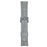 For Samsung Galaxy Watch7 44mm  /  40mm Watch Band 20mm Braided Checkered Pattern Leather Wrist Strap - Light Grey - 1