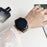 For Samsung Galaxy Watch7  /  Watch6 Microfiber Leather Watch Bands 20mm Breathable Magnetic Strap - Brown - 2