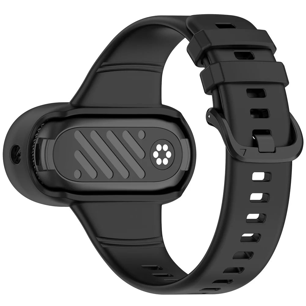 Wristband Protective Case for Insta360 GO 3 / 3S / 2 Silicone Integrated Watch Strap Camera Frame - Black - 2