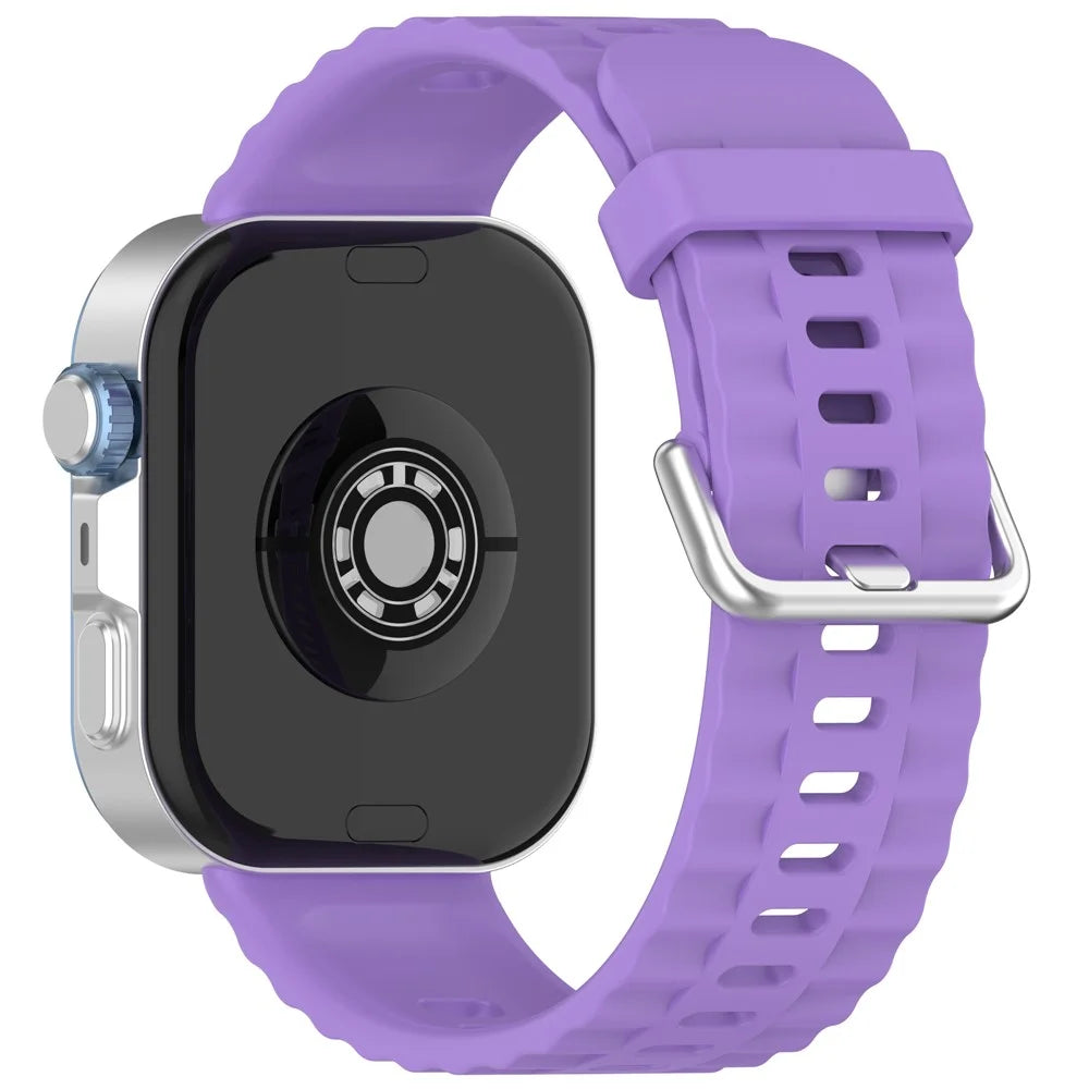 Watch Band for Huawei Watch Fit 4 / Fit 4 Pro / Fit 3 Silicone Sports Replacement Strap - Lilac Purple - 1